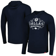 Dallas Mavericks Sportiqe Unisex Rowan Tri-Blend Long Sleeve Hoodie T-Shirt Navy