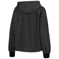New York Yankees DKNY Sport Women's Debbie Dolman Raglan Pullover Hoodie - Black Hoodies