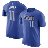 Kyrie Irving Dallas Mavericks Icon Name & Number T-Shirt Blue - Nike