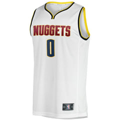 Christian Braun Denver Nuggets Fast Break Player Jersey Association Editi- White - Fanatics