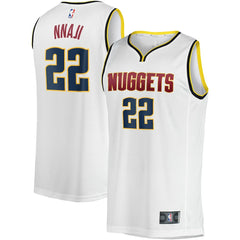 Zeke Nnaji Denver Nuggets Fast Break Player Jersey Association Editi- White - Fanatics