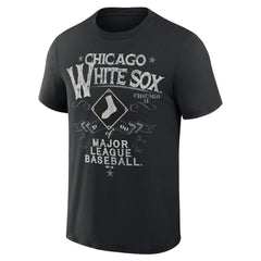 Chicago White Sox Darius Rucker Collection by Fanatics Beach Splatter T-Shirt - Black T-shirts
