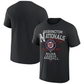 Washington Nationals Darius Rucker Collection by Fanatics Beach Splatter T-Shirt - Black T-shirts