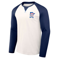 Minnesota Twins Darius Rucker Collection by Fanatics Team Color Raglan T-Shirt - White/Navy T-shirts