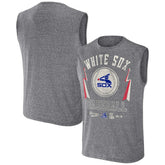 Chicago White Sox Darius Rucker Collection by Fanatics Relaxed-Fit Muscle Tank Top - Charcoal Tanks