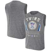 Minnesota Twins Darius Rucker Collection by Fanatics Relaxed-Fit Muscle Tank Top - Charcoal Tanks