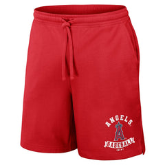 Los Angeles Angels Darius Rucker Collection by Fanatics Team Color Shorts - Red Shorts
