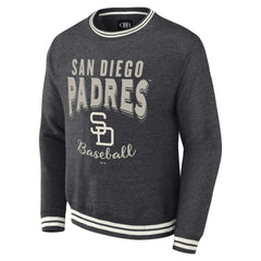 San Diego Padres Darius Rucker Collection by Fanatics Vintage Pullover Sweatshirt - Heather Charcoal Pullover