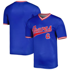 Atlanta Braves Stitches Cooperstown Collection Team Jersey - Royal Jerseys