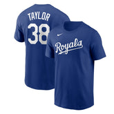 Josh Taylor Kansas City Royals Nike Name & Number T-Shirt - Royal T-shirts