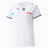 Puma 2021-22 Italy Women Away Soccer Jersey - White