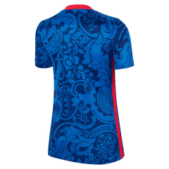 Nike France Women's EC22 Home Soccer Jersey - Hyper Cobalt-Siren Red