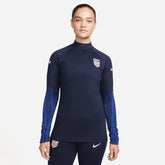 Nike 2022-23 USA Women's Strike Drill Top - Navy