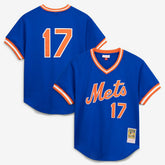 Keith Hernandez New York Mets Mitchell & Ness Authentic Batting Practice Jersey - Royal Jerseys