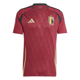 Adidas 2024-25 Belgium Men's Stadium Home Soccer Jersey