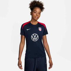 Nike 2024-25 USA Women Dri-Fit Short-Sleeve Knit Top