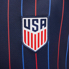 Nike 2025 USA Youth Stadium Away Soccer Jersey Obsidian/Challenge Red