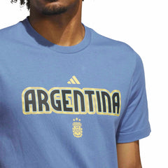 Adidas 2026 Argentina Men's World Cup HJH Tee Crew Blue