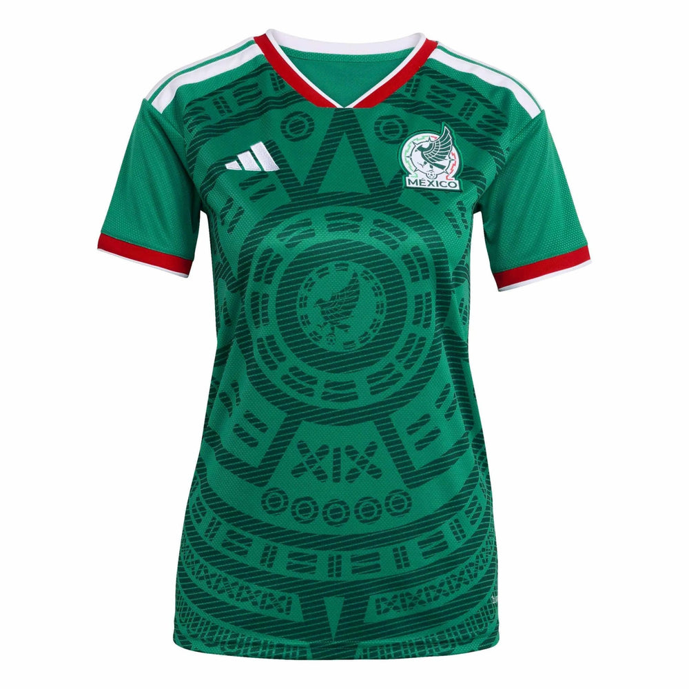 Adidas 2026 Mexico Women's Stadium Home Soccer Jersey Bold Green
