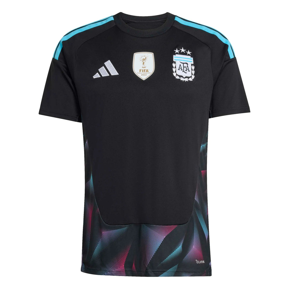 Adidas 2026 Argentina Men's Stadium Home Goalkeeper Soccer Jersey Black