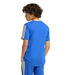 Adidas 2026 Italy Youth DNA Tee Old Blue