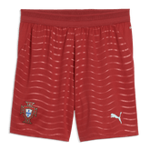 Puma 2026 Portugal Youth Stadium Home Shorts Club Red-Green Lagoon