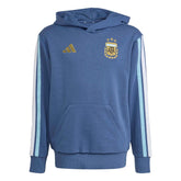 Adidas 2026 Argentina Youth DNA Hoodie Crew Blue
