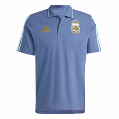 Adidas 2026 Argentina Men's DNA Polo Crew Blue