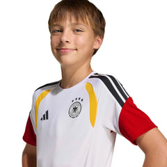 Adidas 2026 Germany Youth Tiro Training Soccer Jersey White
