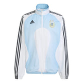 Adidas 2006 Argentina Men's Retro Home Track Top White / Clear Blue