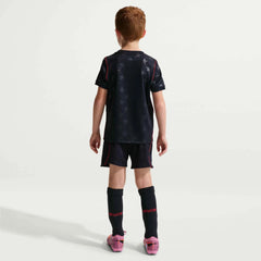 Nike 2026-27 USMNT Little Kid's Stadium Away Kit Dark Obsidian/Pure Platinum