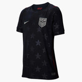 Nike 2026-27 USMNT Youth Stadium Away Soccer Jersey Dark Obsidian/Pure Platinum
