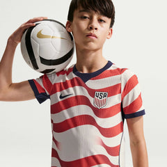 Nike 2026-27 USMNT Youth Authentic Home Player Soccer Jersey Sail/Midnight Navy/Midnight Navy