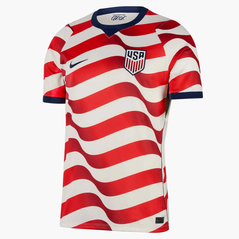 Nike 2026-27 USMNT Men's Stadium Home Soccer Jersey Sail/Midnight Navy/Midnight Navy