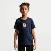 Nike 2026-27 USMNT Youth Crest Tee Midnight Navy