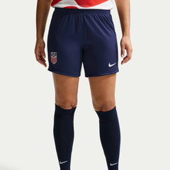Nike 2026-27 USMNT Women's Stadium Home Shorts Midnight Navy/Sail