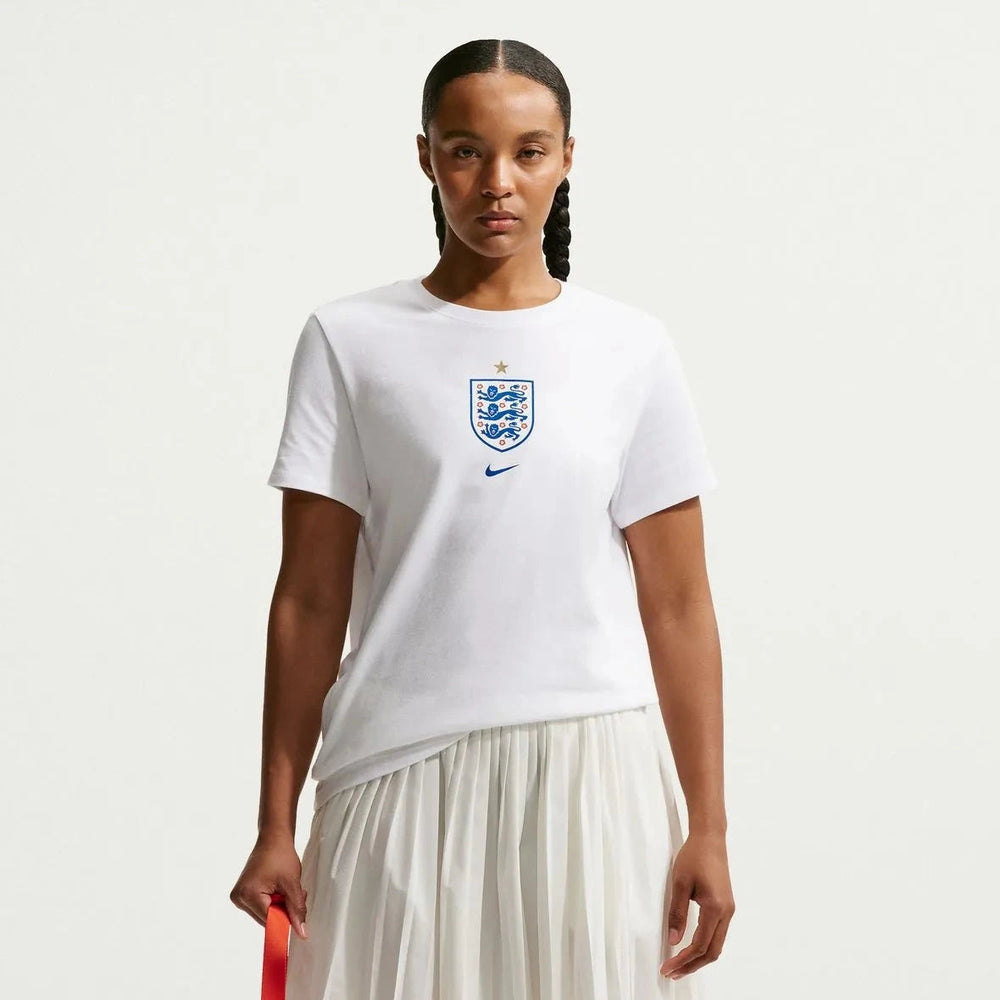 Nike 2026-27 England Women's Crest Tee White