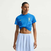 Nike 2026-27 Brazil Women's Strike Top Lt Photo Blue/Light Menta/Midwest Gold