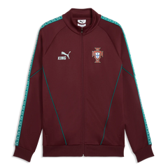 Puma 2026-27 Portugal Men's KING Anthem Jacket Ruby Shimmer-Sea Glass