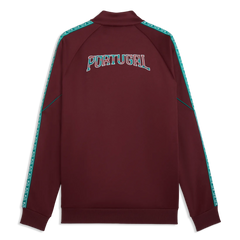 Puma 2026-27 Portugal Men's KING Anthem Jacket Ruby Shimmer-Sea Glass