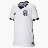 Nike 2026-27 England Youth Stadium Home Soccer Jersey White/Speed Red/Obsidian/Obsidian