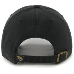 47 Brand Jacksonville Jaguars New Logo Clean-Up Adjustable Slouch Hat - Black Hats