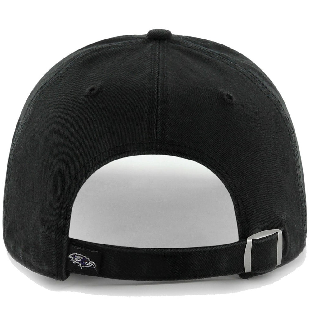 47 Brand Baltimore Ravens Clean Up Adjustable Hat - Black Hats