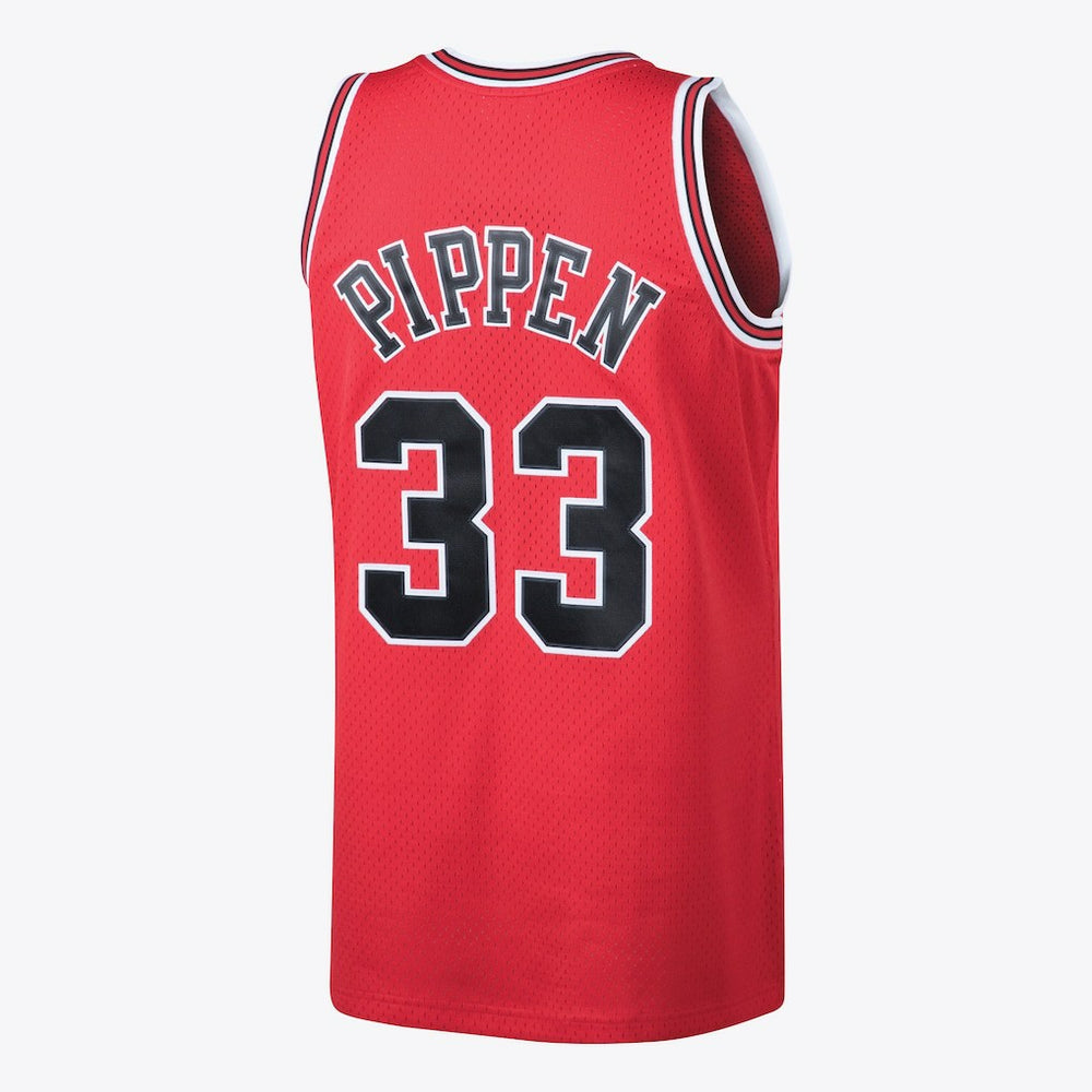 Chicago Bulls Scottie Pippen 1997 Hardwood Classics Road Swingman Jersey Red Mens outlet