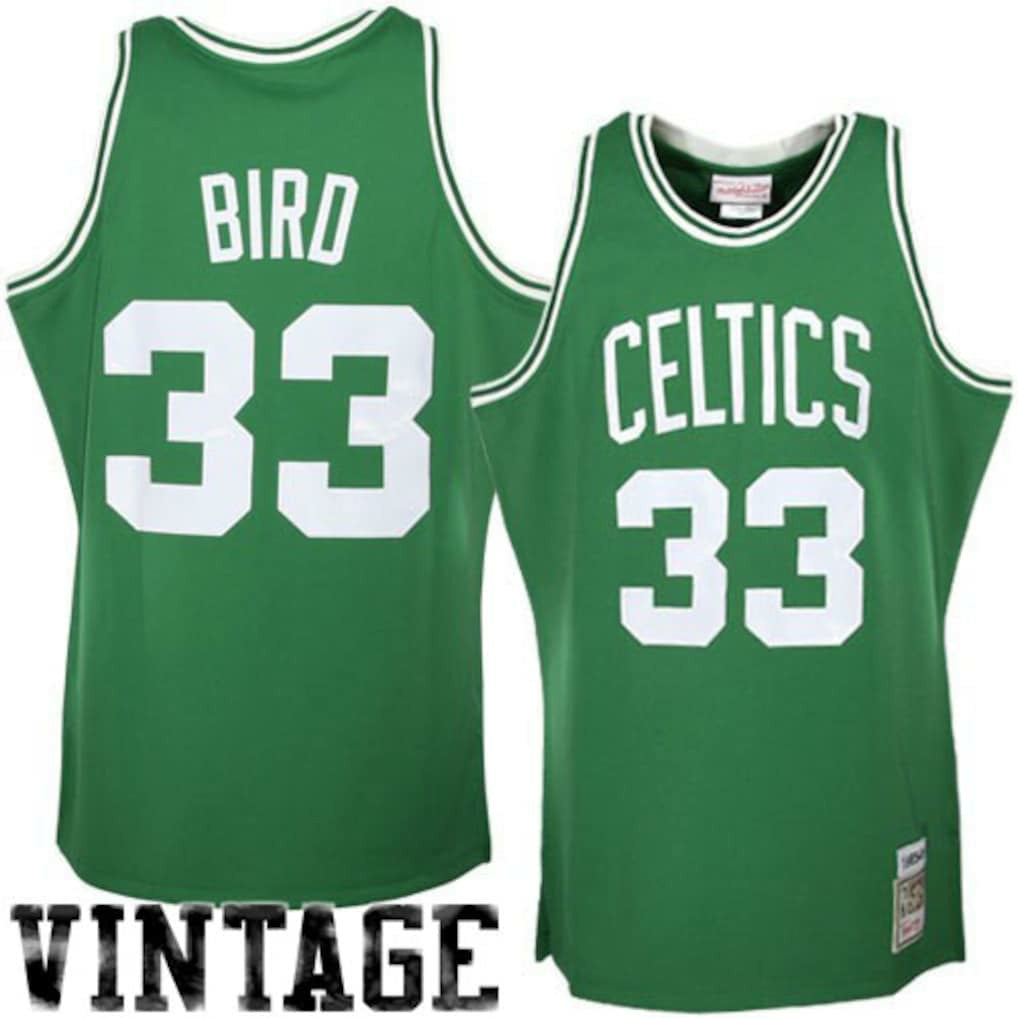 Larry Bird Boston Celtics 1985/86 Hardwood Classics Authentic Jersey Kelly Green - Mitchell & Ness outlet