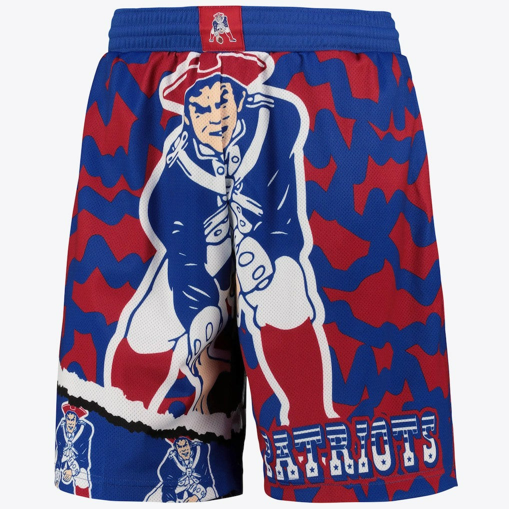 New England Patriots Jumbrotron Sublimated Short - Mens Shorts