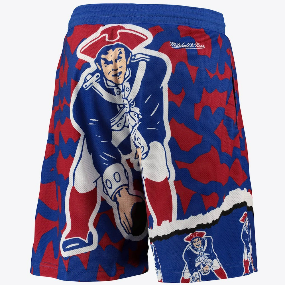 New England Patriots Jumbrotron Sublimated Short - Mens Shorts