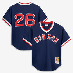 Wade Boggs Boston Red Sox Mitchell & Ness Authentic Batting Practice Jersey - Navy Jerseys