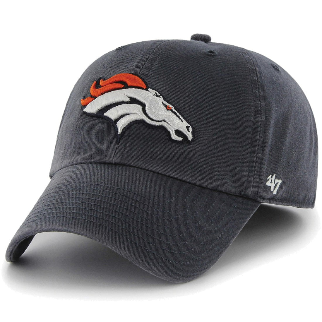 Denver Broncos '47 Brand Cleanup Adjustable Hat - Navy Blue Hats