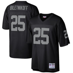 Fred Biletnikoff Las Vegas Raiders Retired Player Legacy Replica Jersey - Black Jerseys